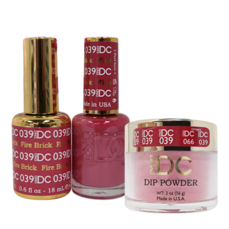 DC 3in1 Dipping Powder + Gel Polish + Nail Lacquer, DC039